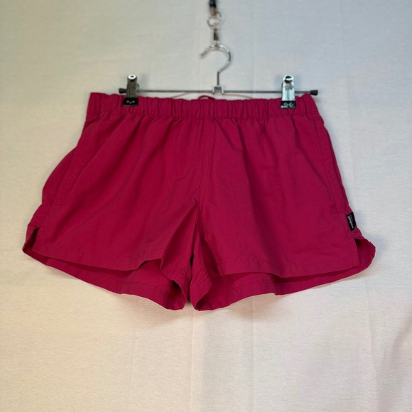 Patagonia Pants - Patagonia Baggies Shorts Womens Small Pink Magenta Elastic Waist Hiking Water
